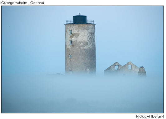 The old lighthouse Östergarnsholm